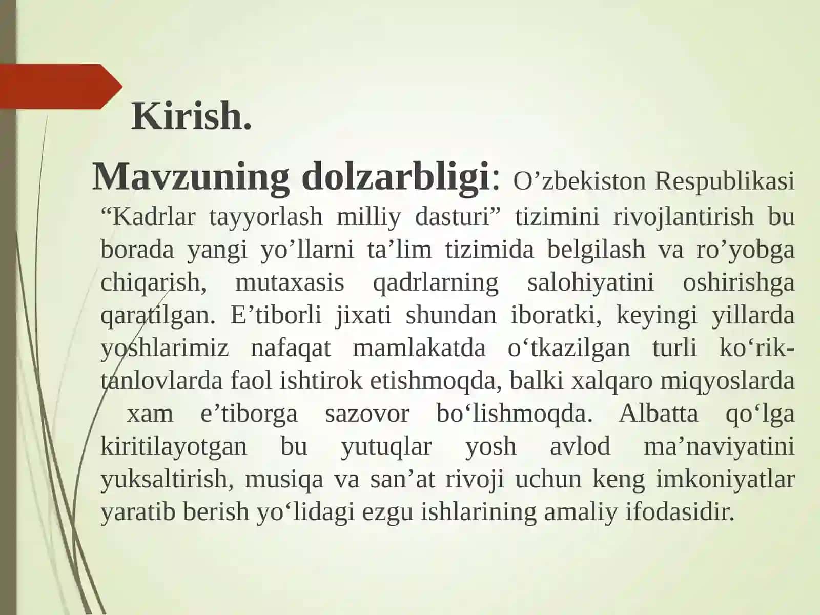 "Dil bayrami" asarini o’rgatish metodikasi 3