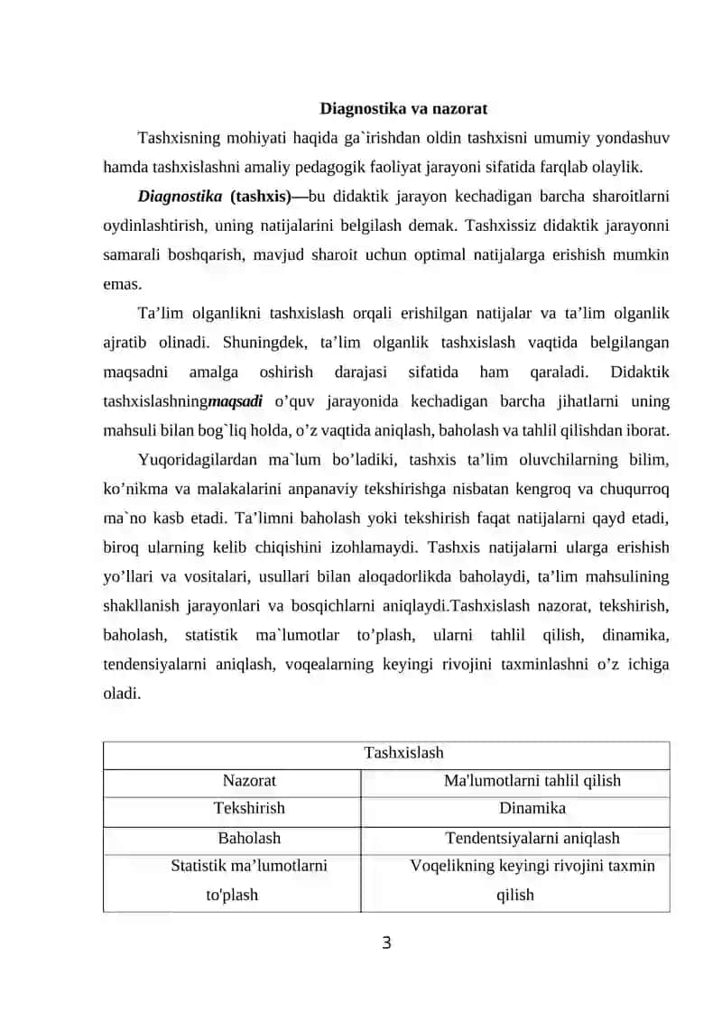 "Pedogodik diagnostikaning mazmuni va ahamiyati" 3
