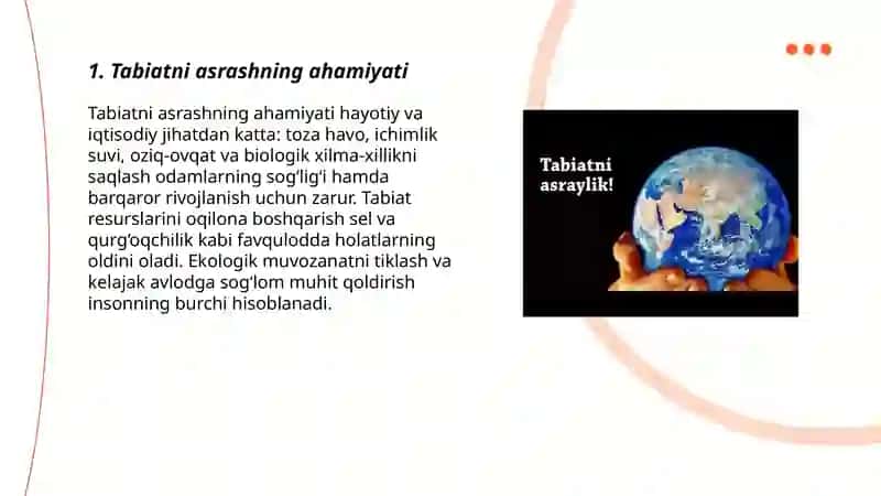 Tabiatni asraylik 3