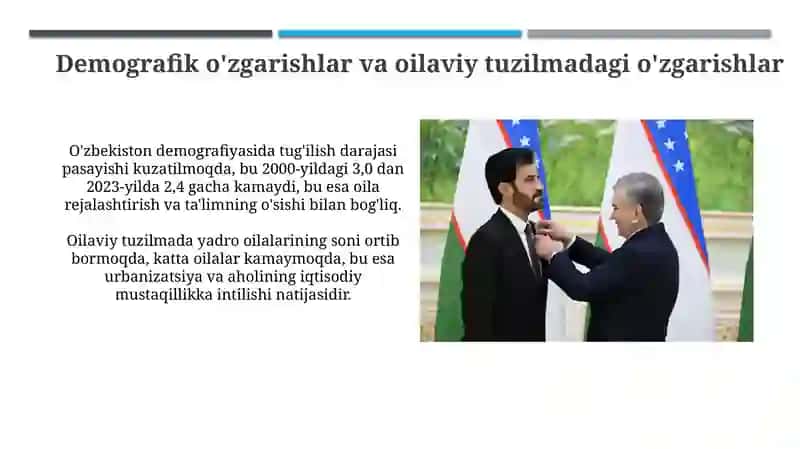 Demografik o'zgarishlar va oilaviy tuzilmadagi transformatsiya 3