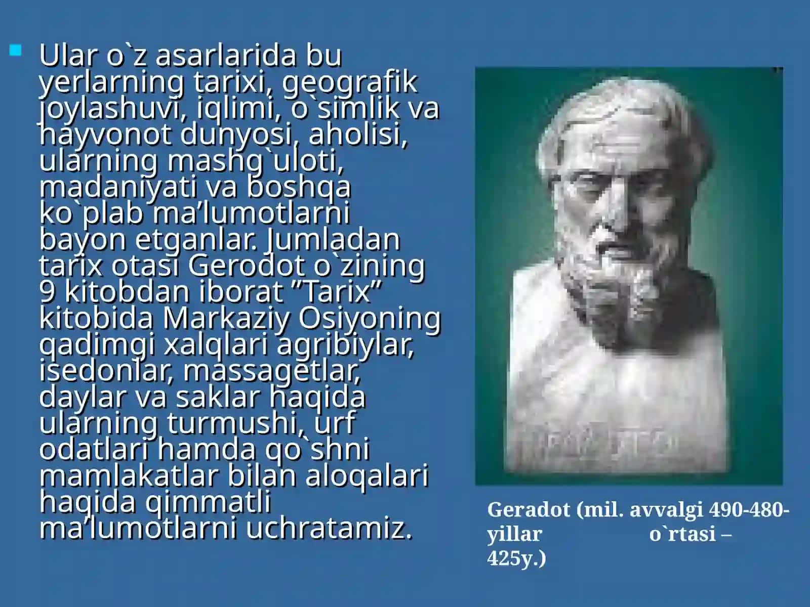 Eng qadimgi davr Markaziy osiyo xalqlari tarixi 3