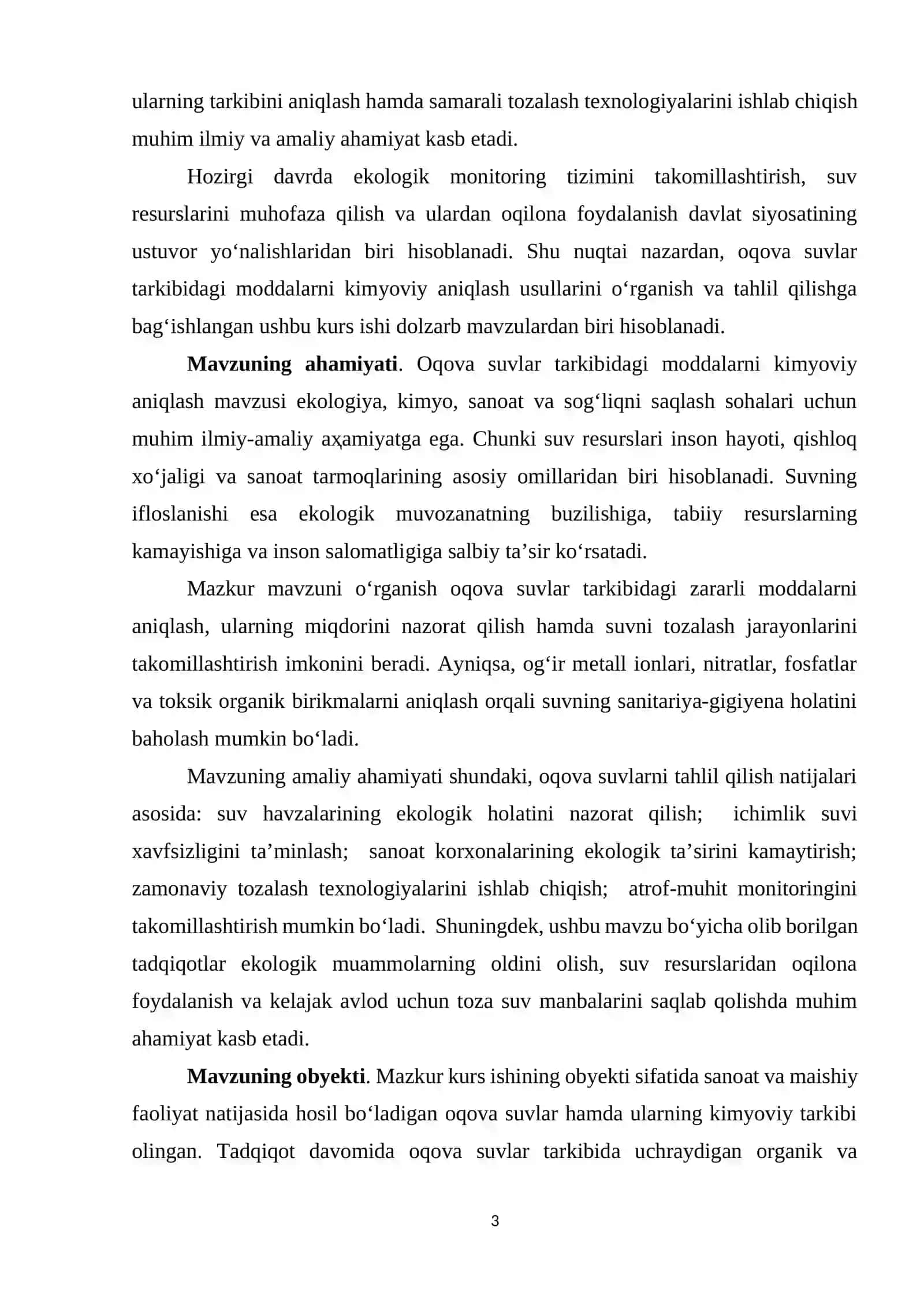 Qova suvlar va ularning kimyoviy tarkibi 3
