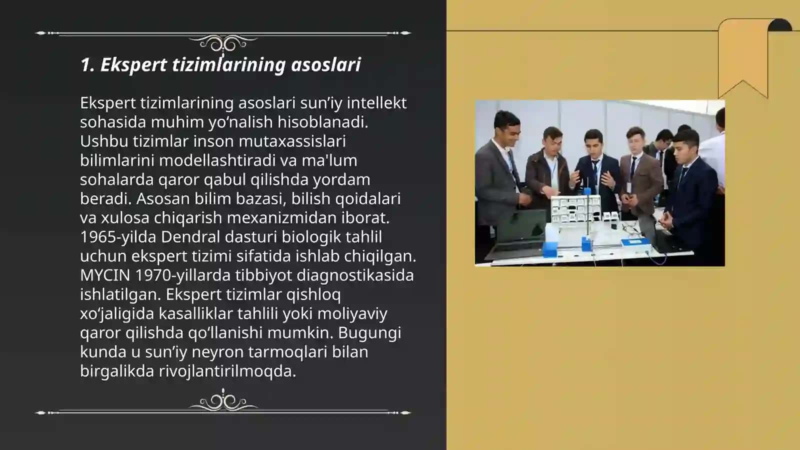 Ekspert tizimlari 3