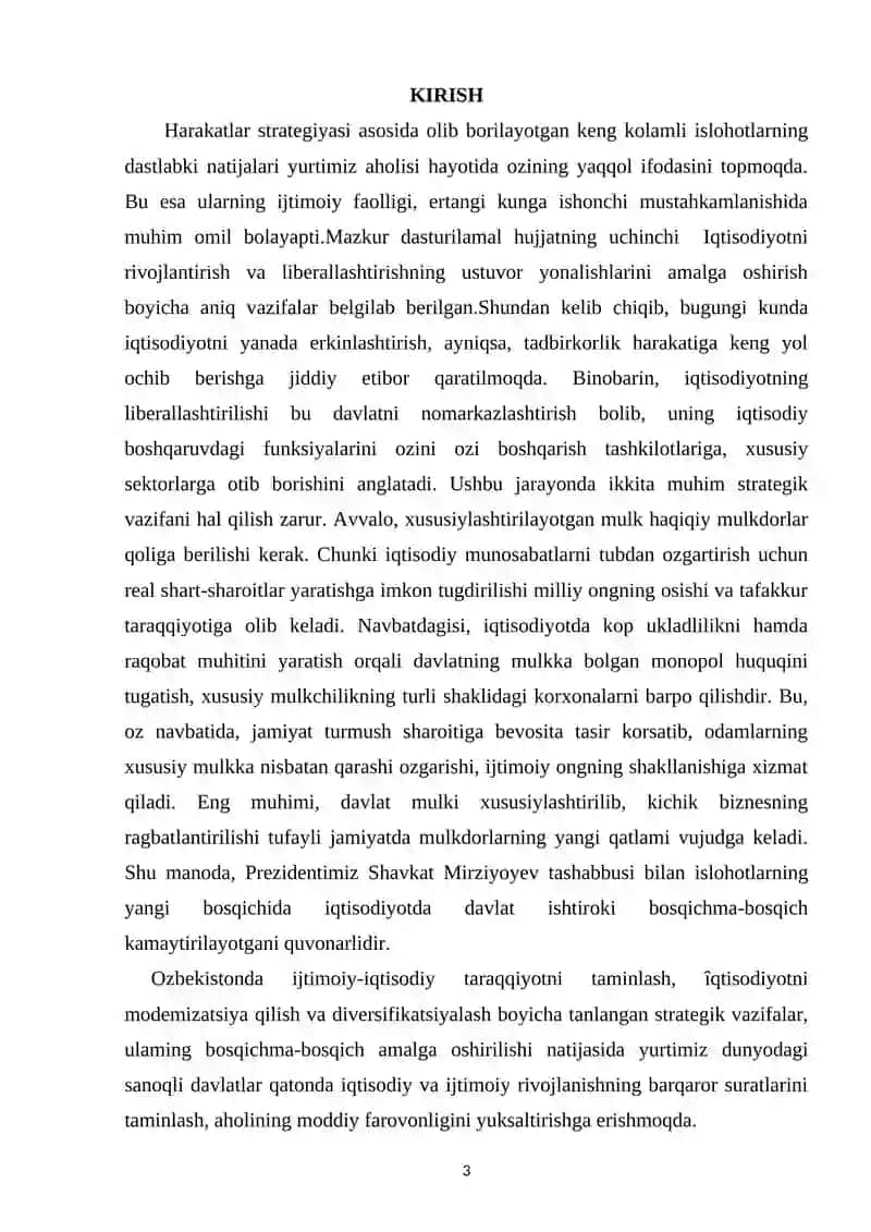 IJTIMOIY IQTISODIY TIZIMLAR VA ULARNING ANDOZALARI 3