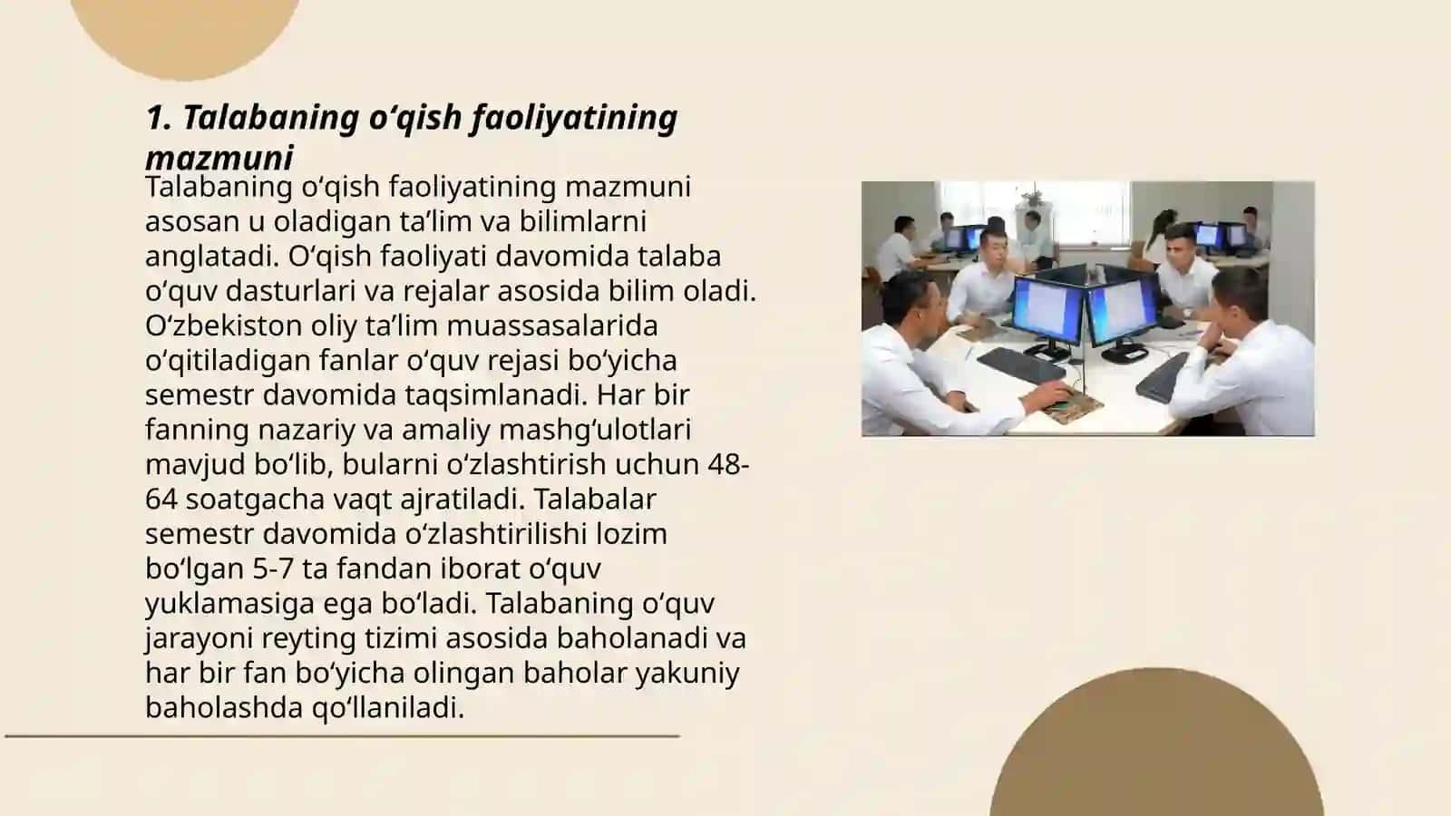 Talabada oʻqish faoliyati, uning komponentlari va psixologik xususiyatlari 3
