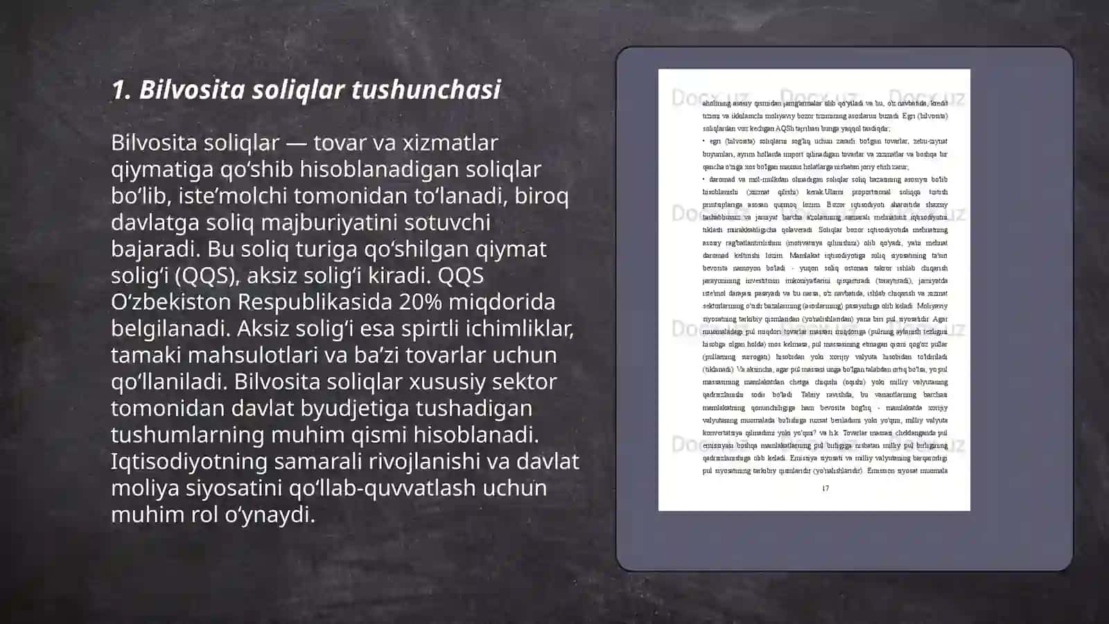 Bilvosita soliqlar 3