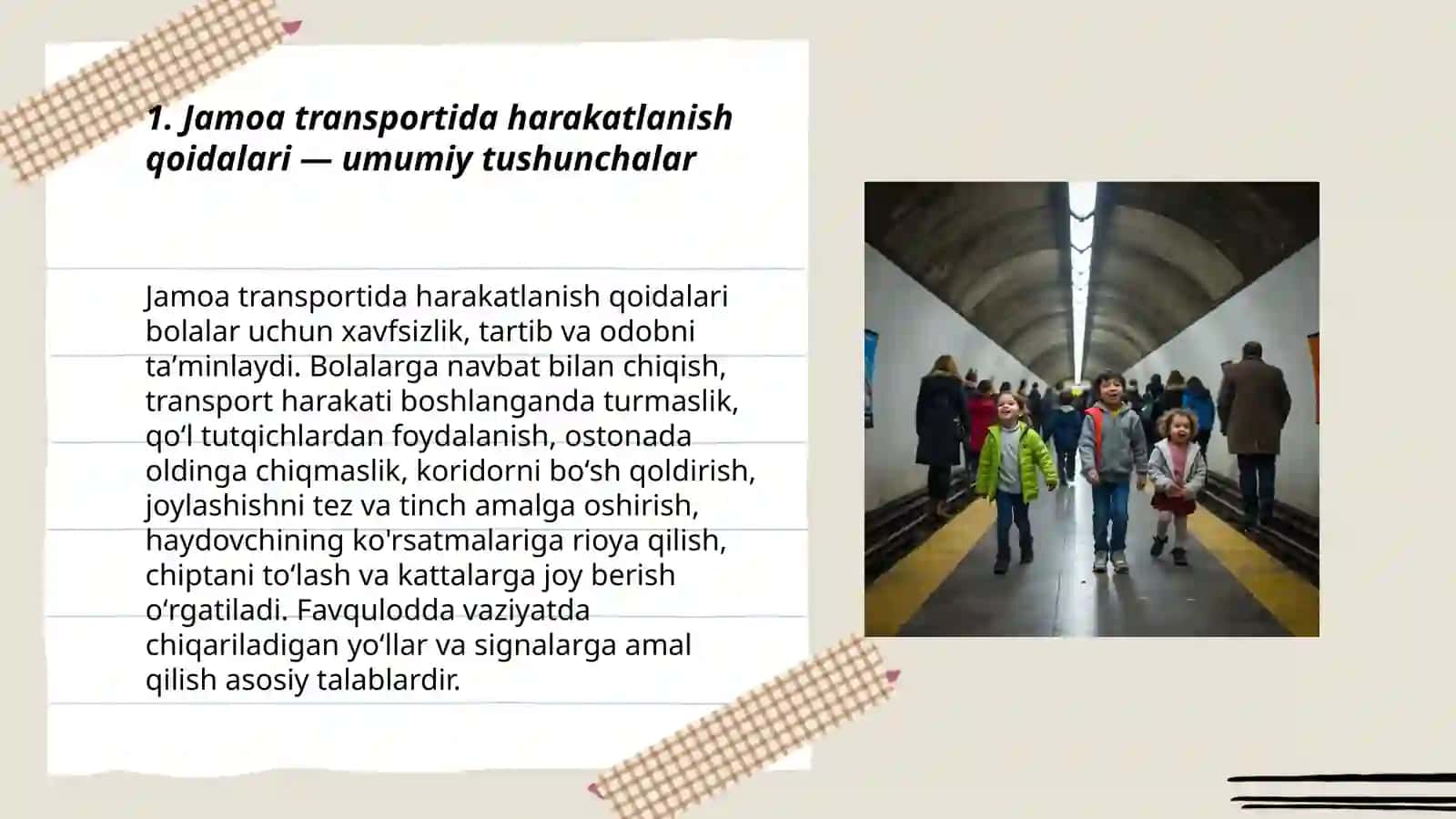 Bolalarga jamoa transportida harakatlanish qoidalarini oʻrgatish tartibi 3