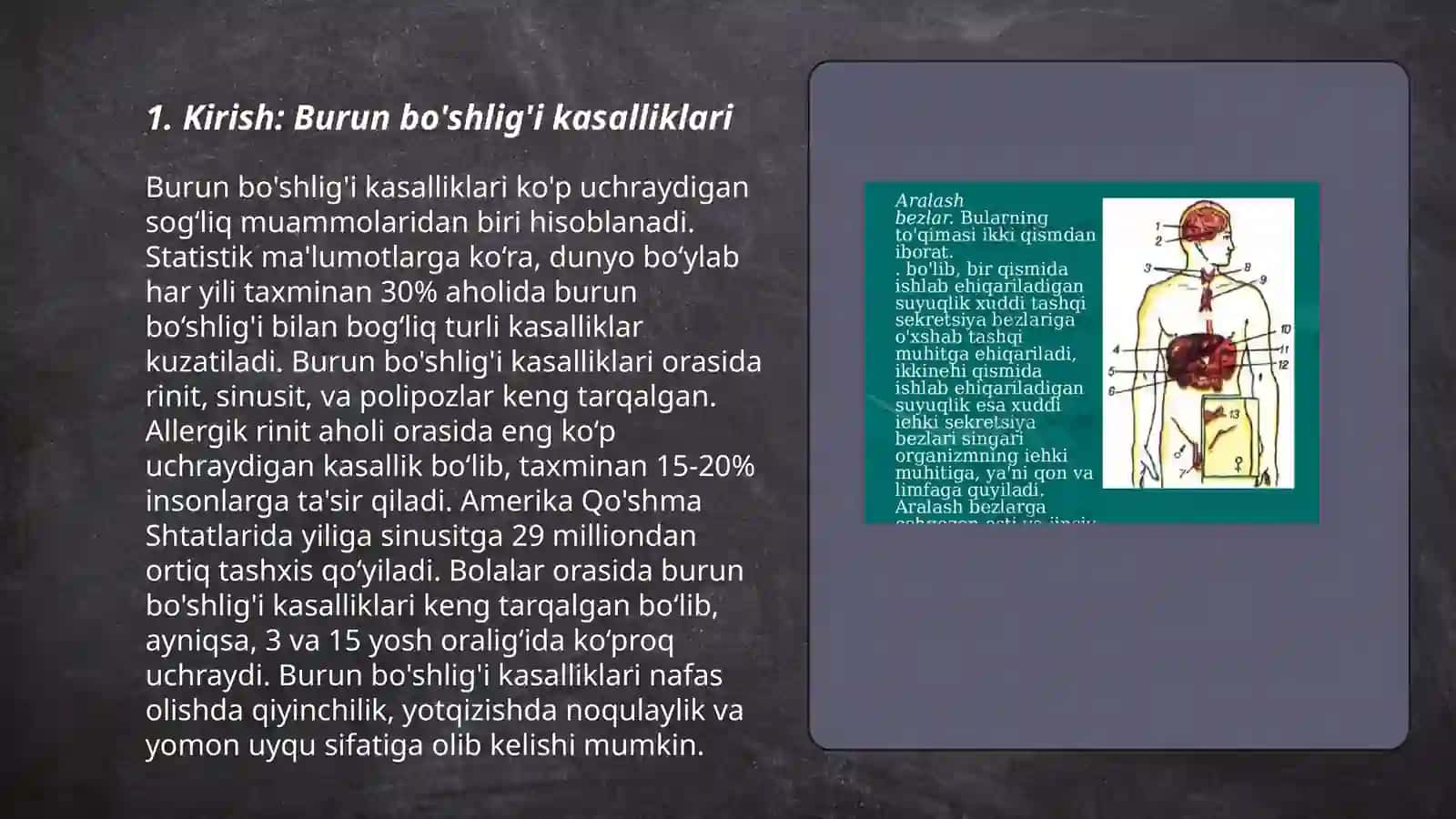 Muratk bezlarining yallig'lanishi,etialogiyasi, patogenezi, differensial diagnostika va davolash 3