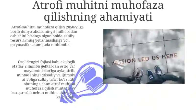 Atrof-muhitni muhofaza qilishning ahamiyati 3