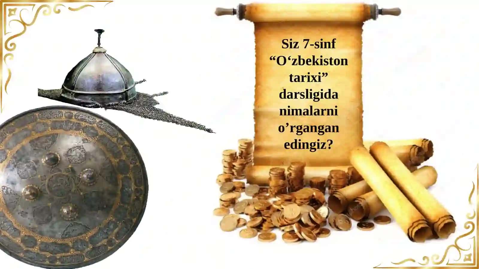 8-sinf O’zbekiston tarixifaniga kirish 3