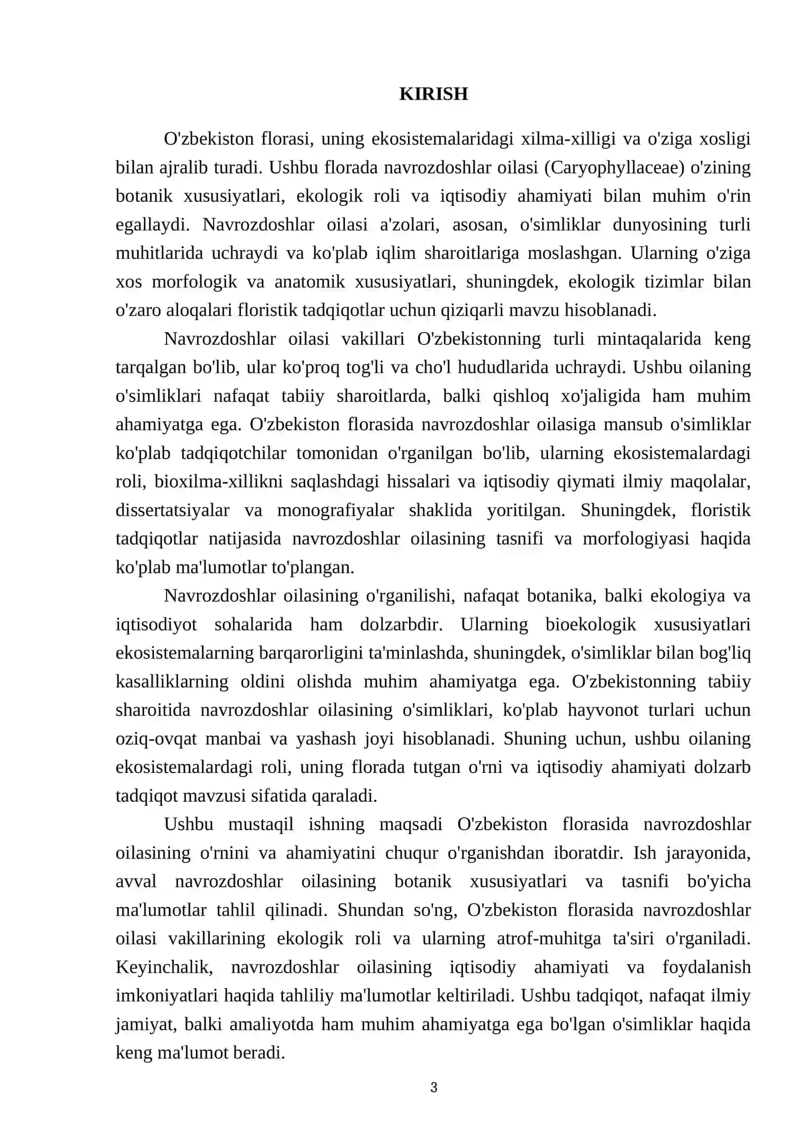 Ozbekiston florasida navrozdoshlar oilasi 3