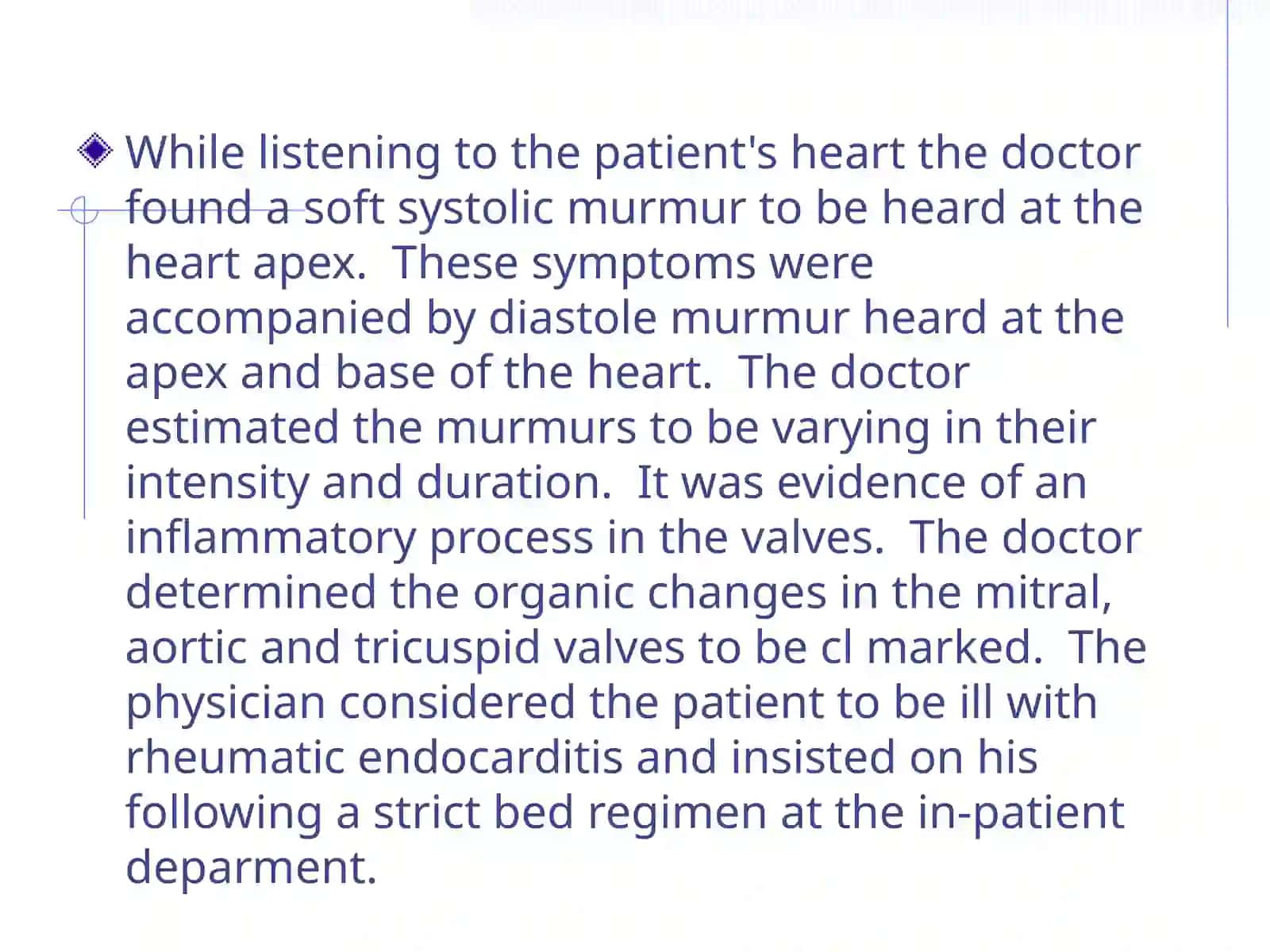 Rheumatic endocarditis 3