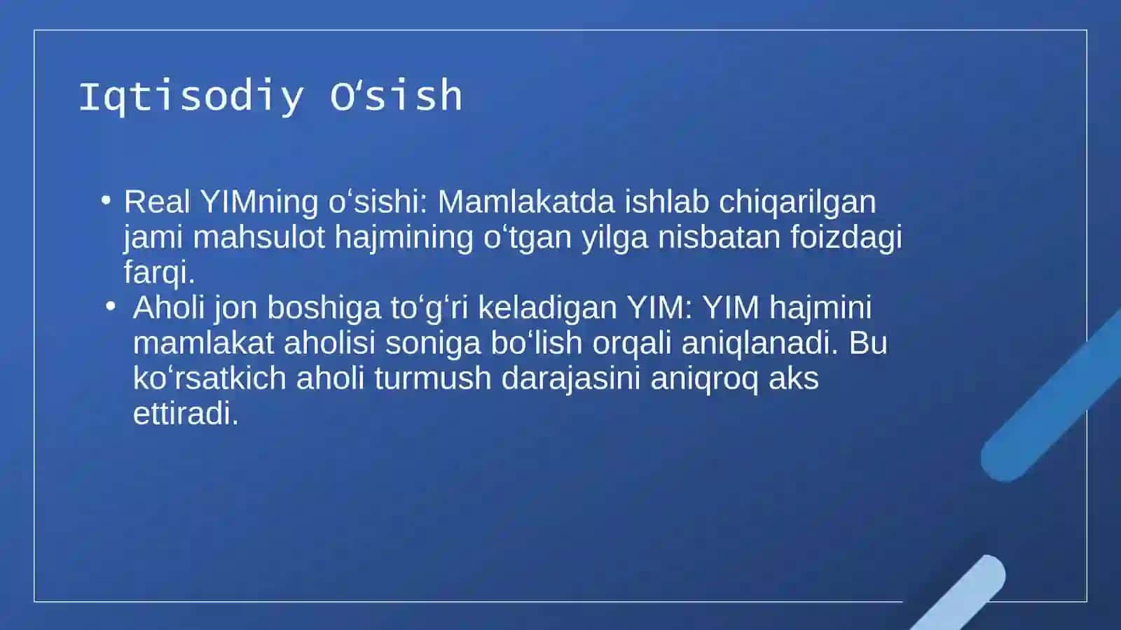 Iqtisodiy Oʻsish: Ta'rifi va Ahamiyati 3