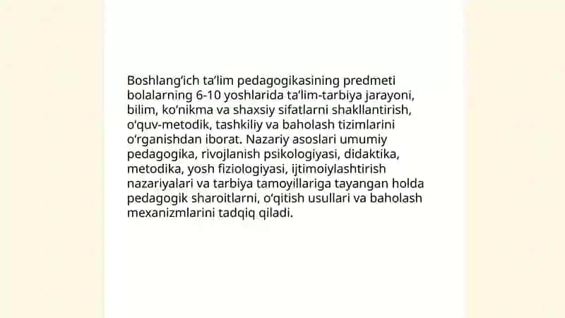 Boshlangʻich taʼlim pedagogikasi 3