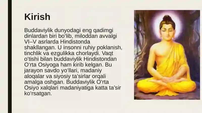 O‘rta Osiyoda buddaviylikning yoyilishi 3
