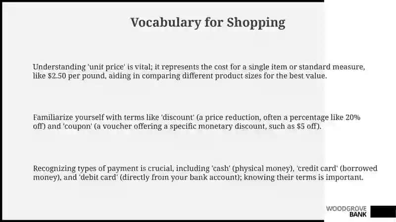 Shopping Phrases 3