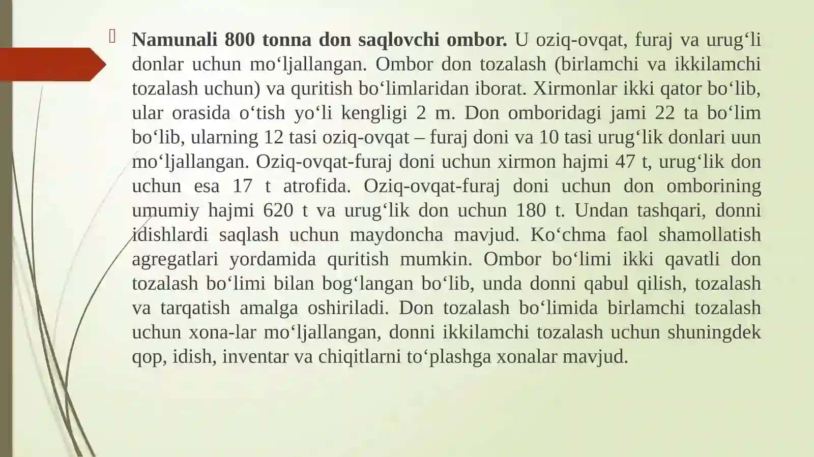 Elevator va omborxonalari turlari 3
