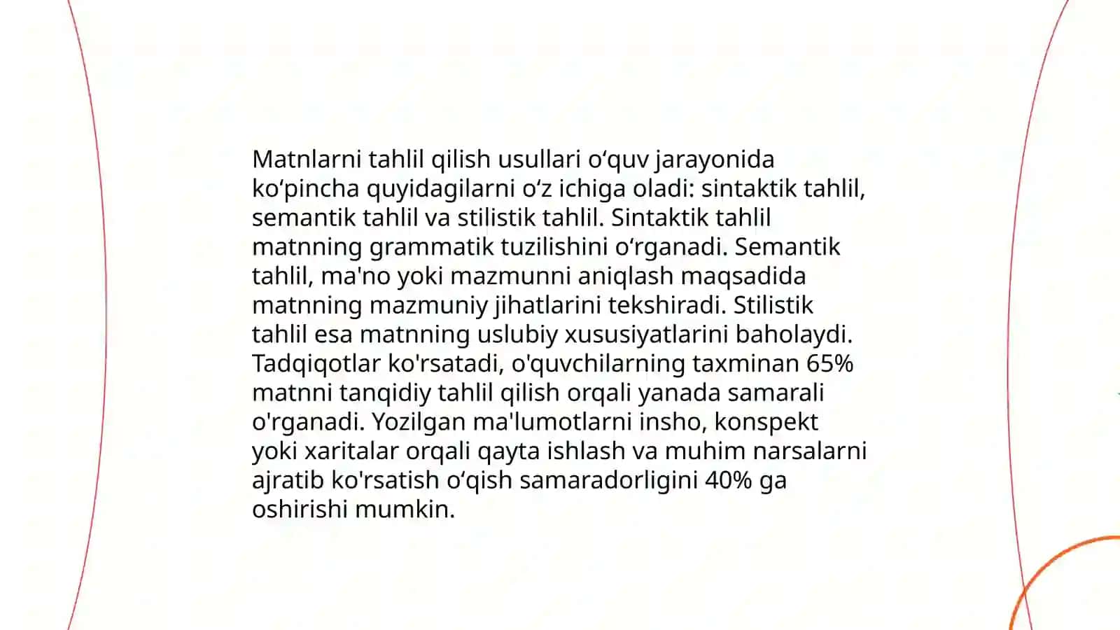 Oʻquvchilarda oʻqib tushunish anglash koʻnikmasi, oʻqish koʻnikmalarini shakllantirish texnikasi, oʻqib tushunish strategiyalari 3