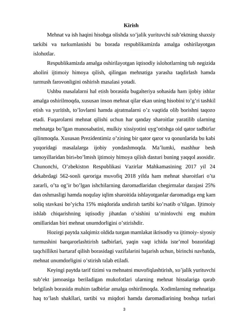 Xodimlarni hisobga olish tizimini ishlab chiqish 3