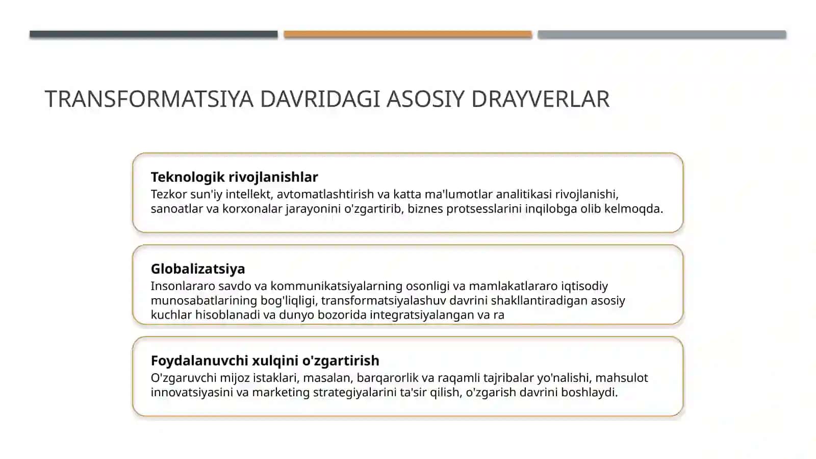 Transformatsiya davri 3