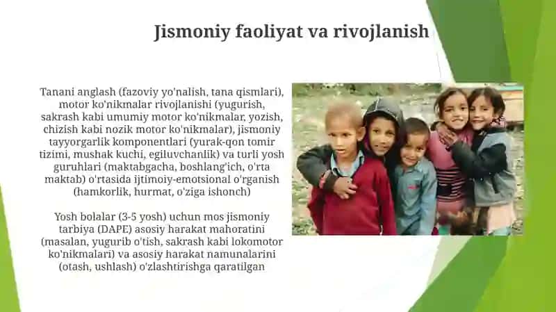 Bolalar jismoniy tarbiyasi faning predmeti va asosiy tushunchalar 3