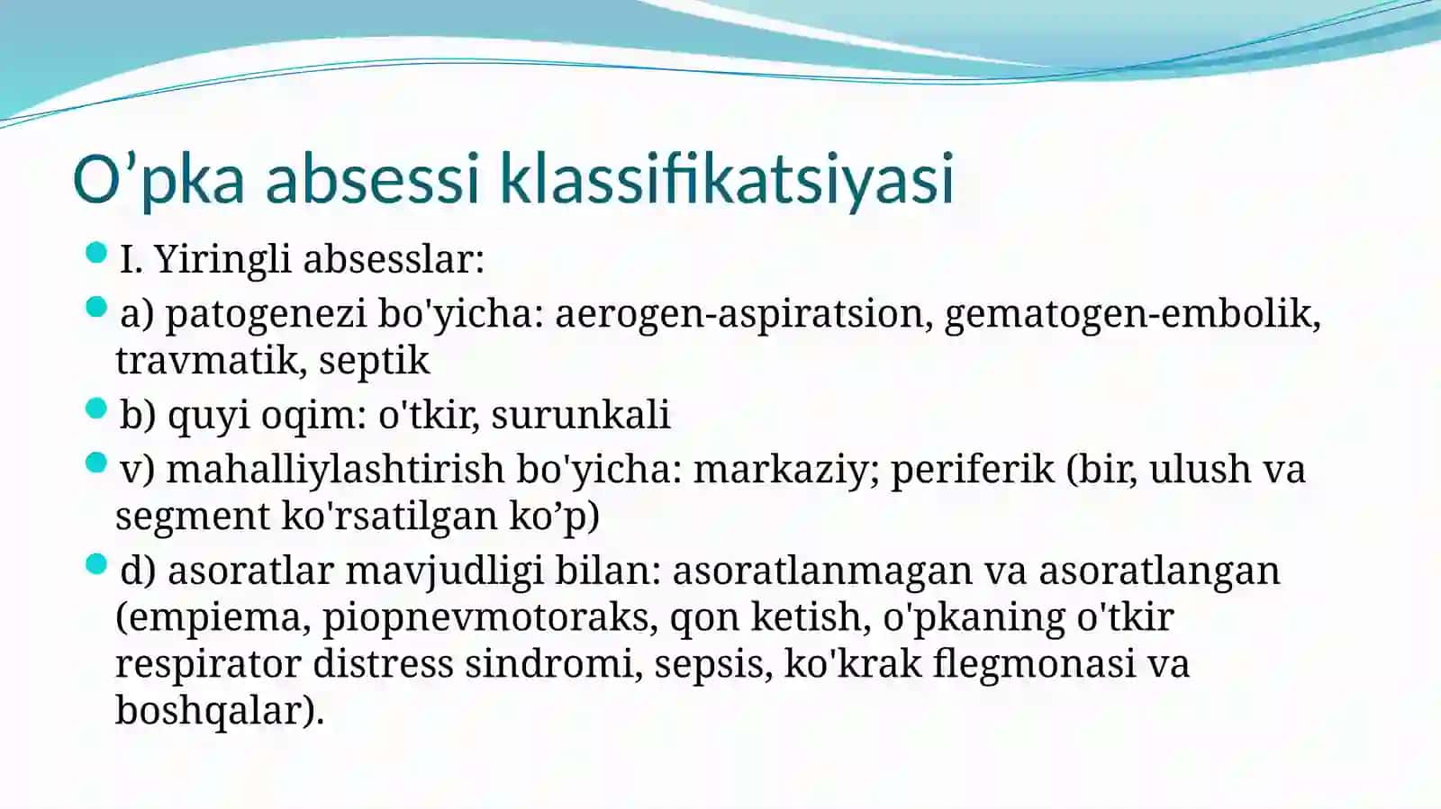 O’PKA ABSESSI VA GANGRENASI 3