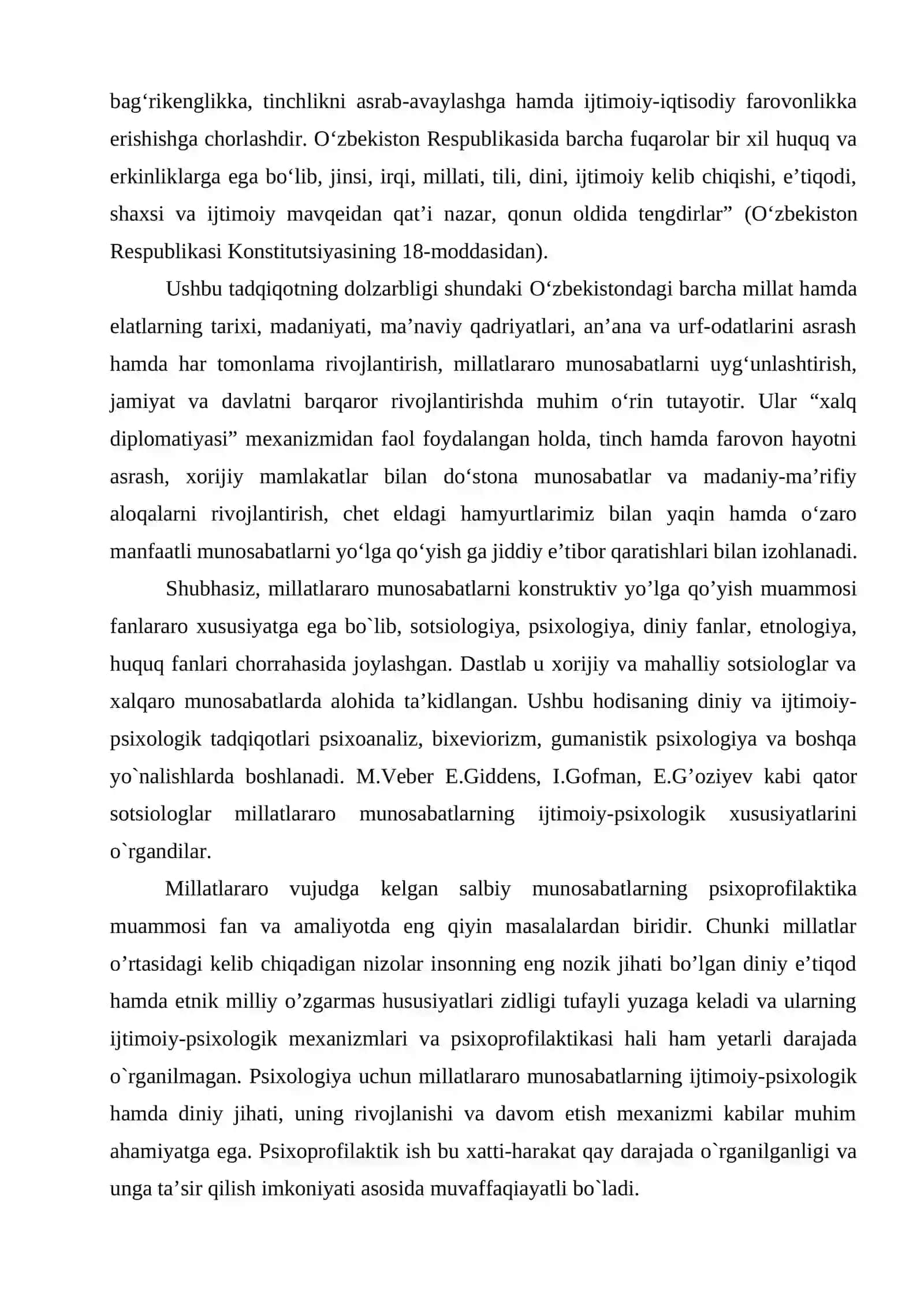 MILLATLARARO MUNOSABATLARNI MUSTAHKAMLASHNING DINIY VA IJTIMOIY-PSIXOLOGIK OMILLARI 3