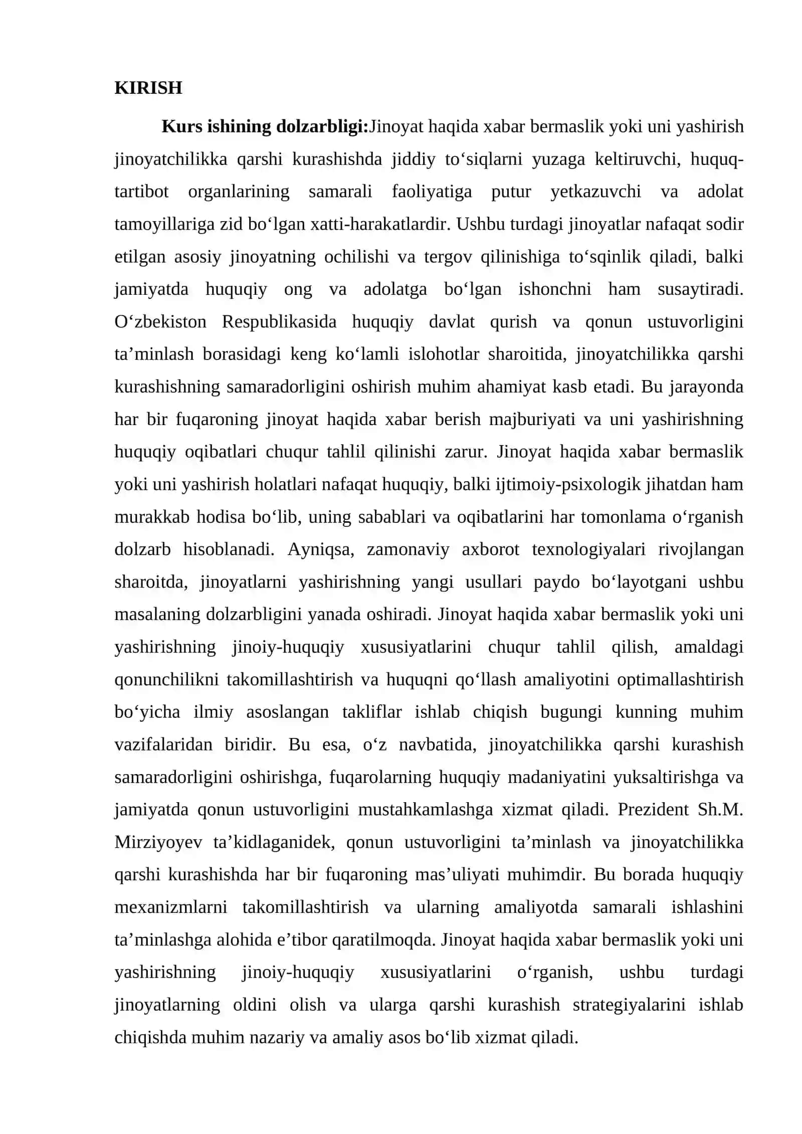 Odil sudlovga qarshi jinoyatlar 3