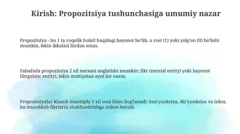 Propozitsiya tushunchasi va gapning nominativ nazariyasi 3