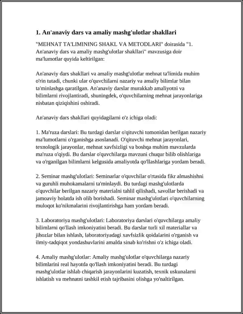 MEHNAT TA'LIMINING SHAKL VA METODLARI 3