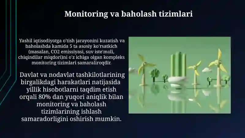 Yashil iqtisodiyotga o'tishning mexanizmlari va shartlari 3