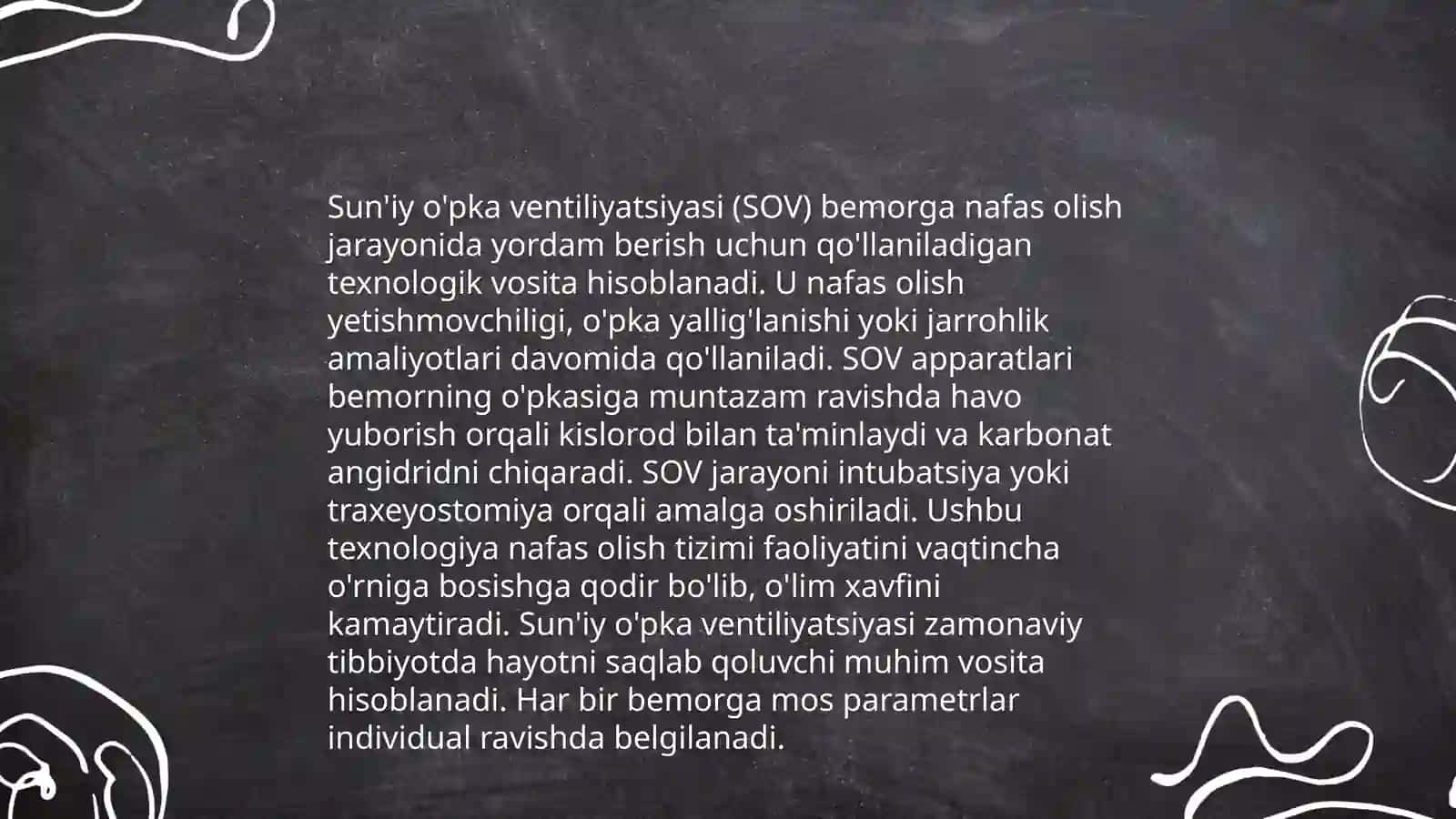 Suniy o'pka ventiliyatsiyasi, apparatlari, turlari, ishlash printsiplari 3