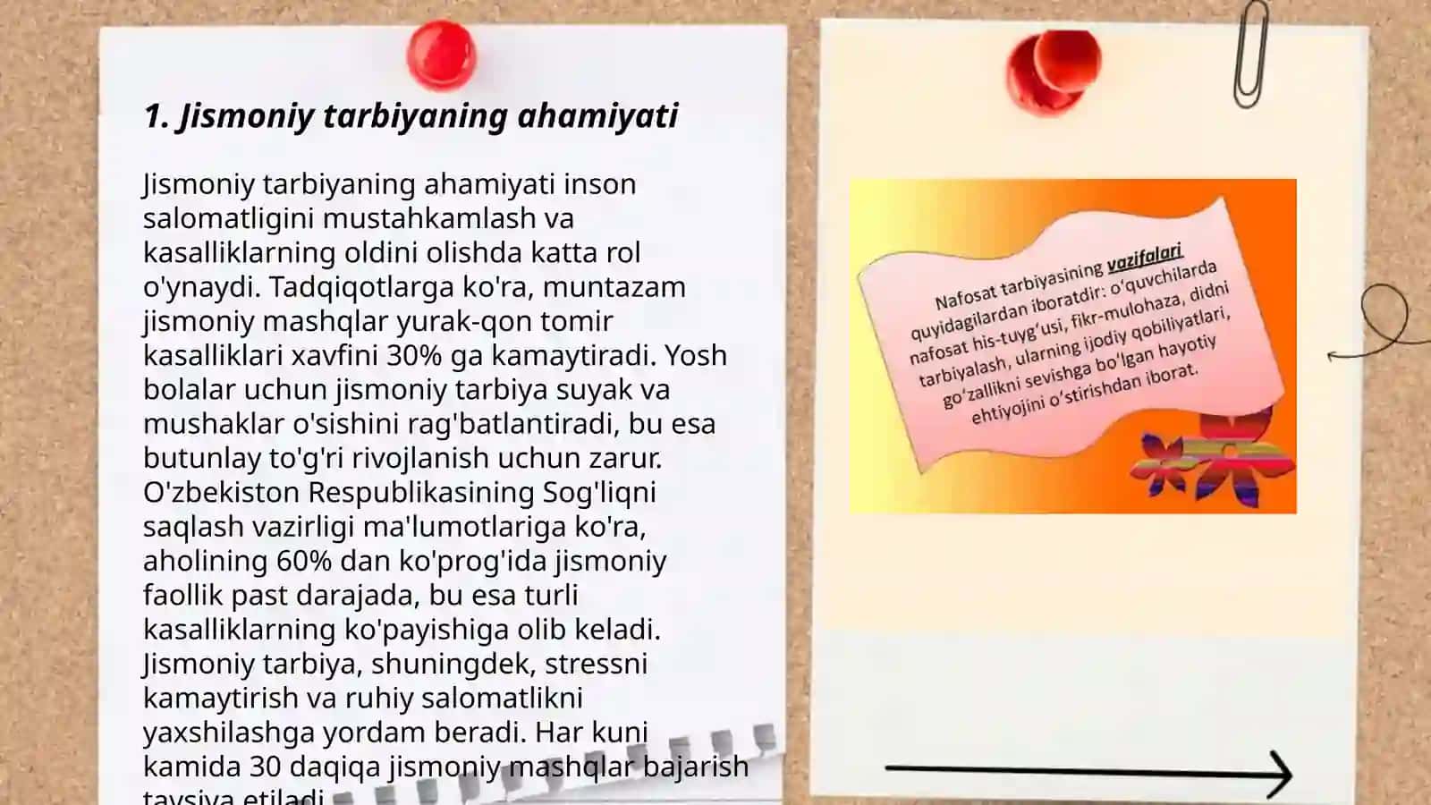Jismoniy va estetik tarbiya 3