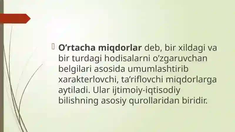 O’rtachamiqdorlar 3