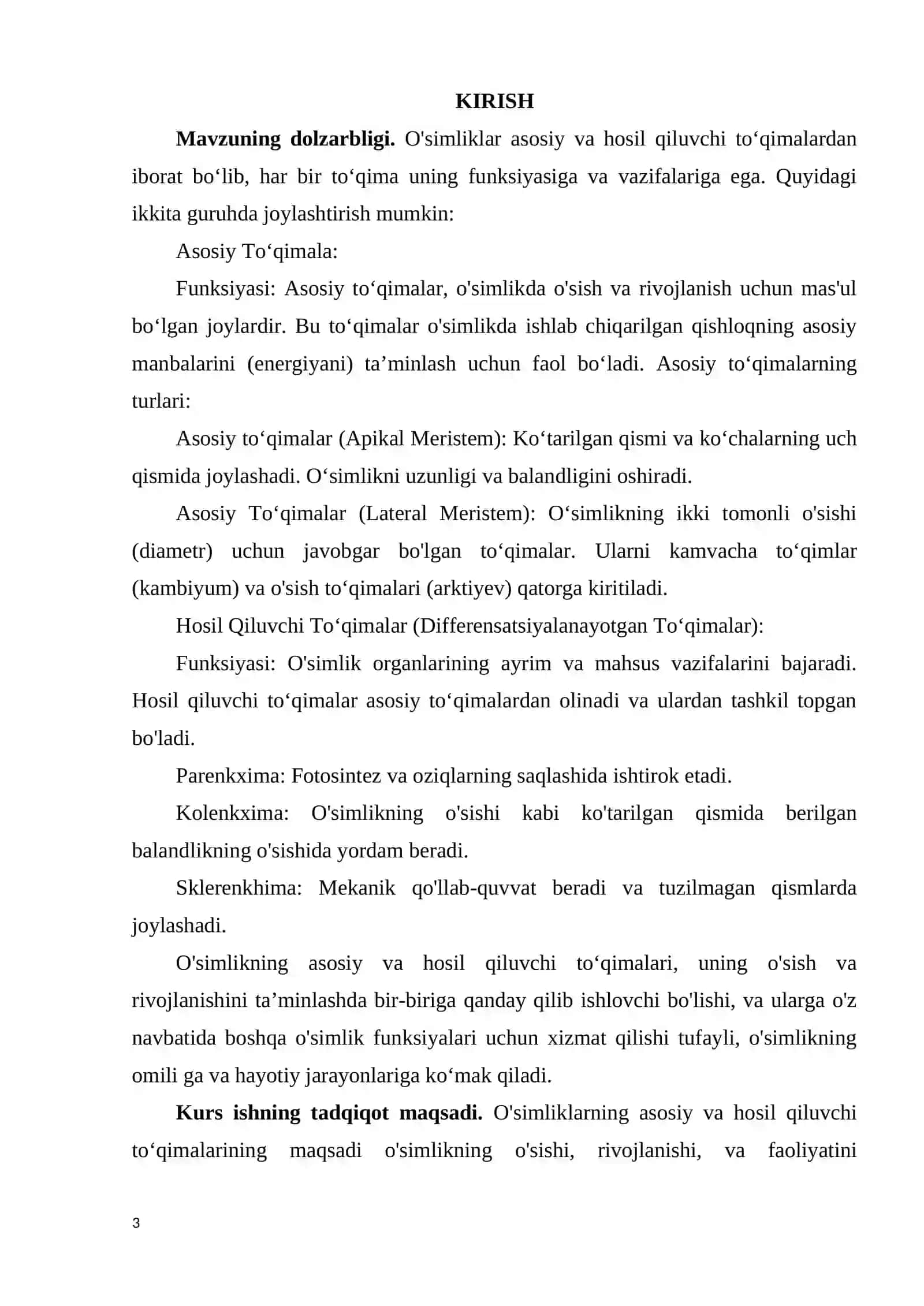 Mexanik, asosiy toʻqima turlari va vazifalari 3