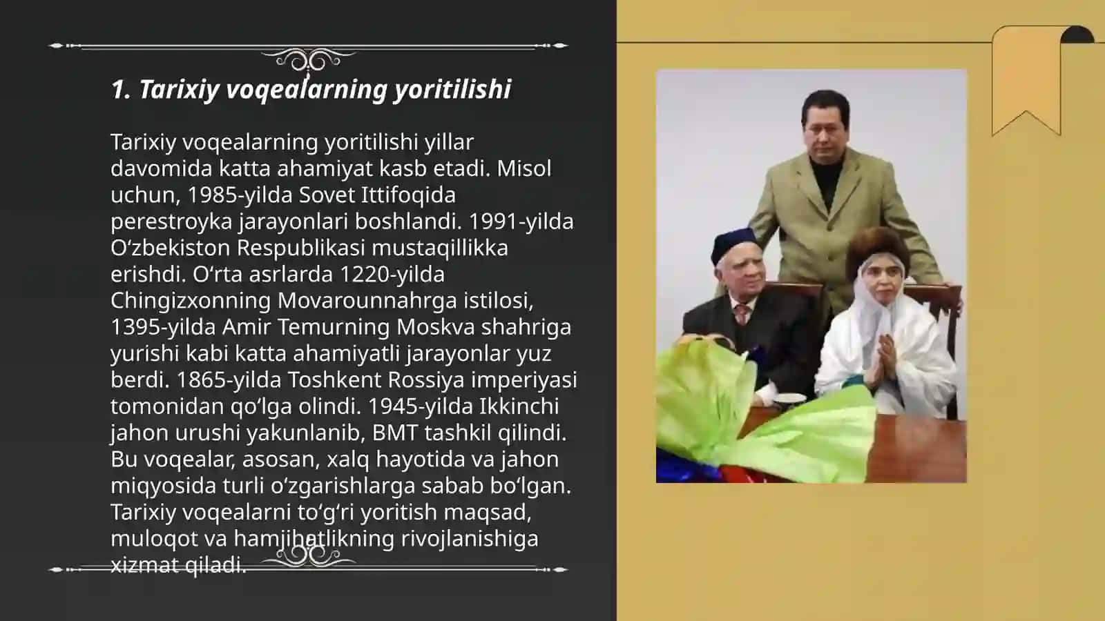 Ulug’bek xazinasi va Yulduzli tunlar qiyosiy tahlil 3