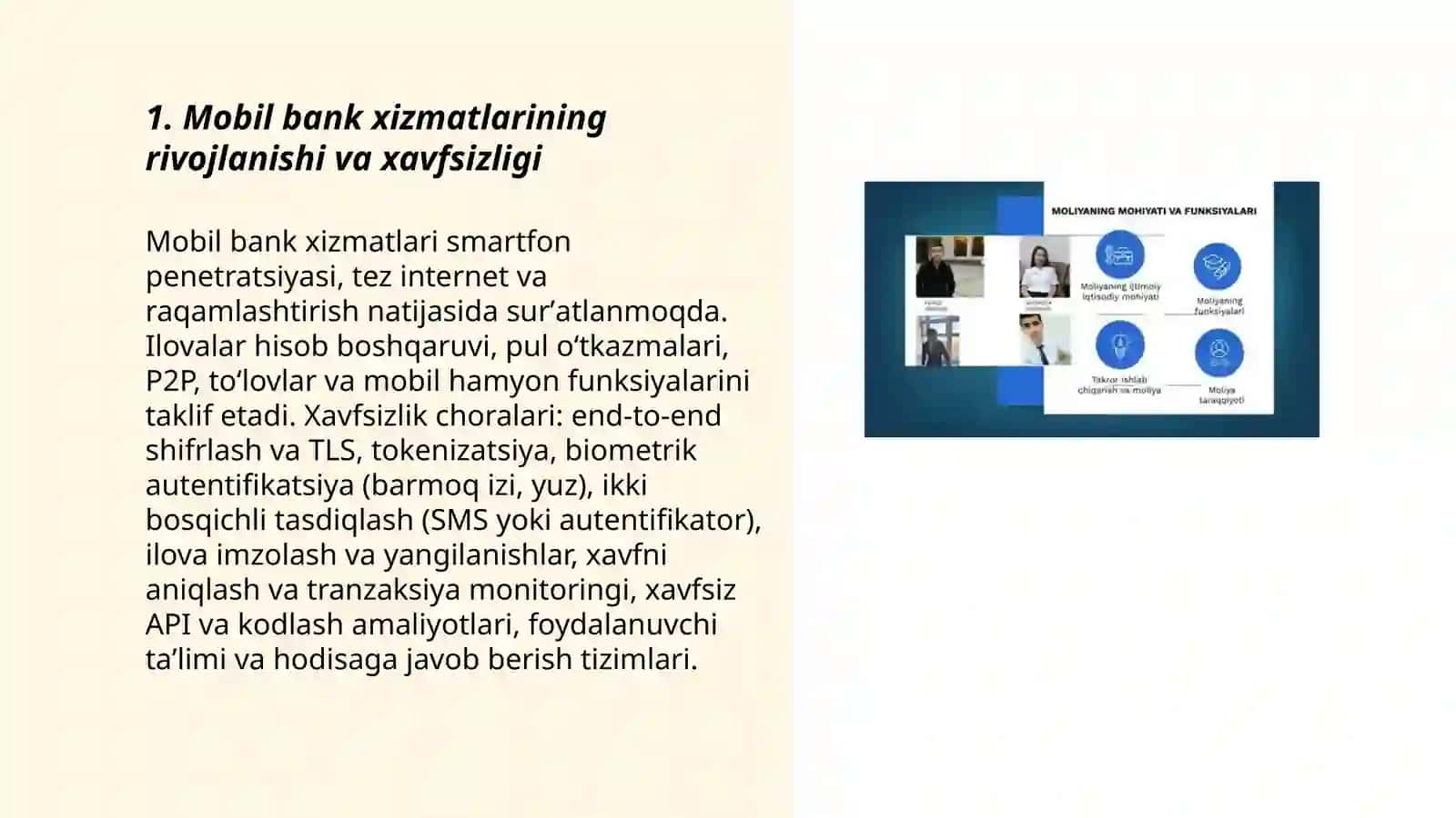 Mobil bank xizmatlarining rivojlanishi va xavfsizligi 3