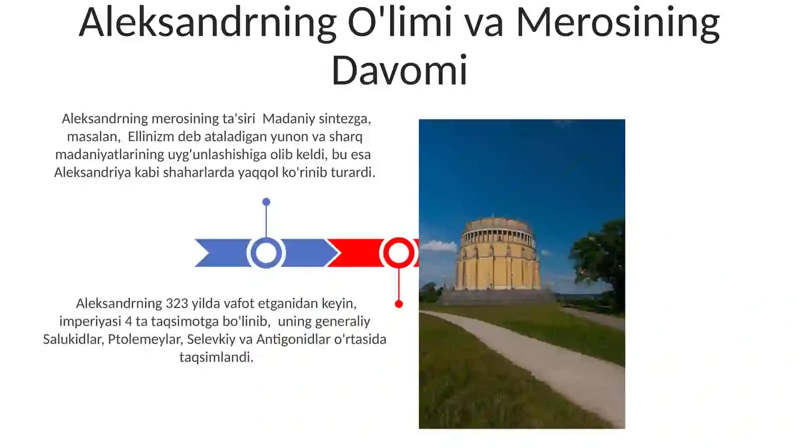 Aleksandr Makedonskiyning jahon tarixida tutgan o’rni 3