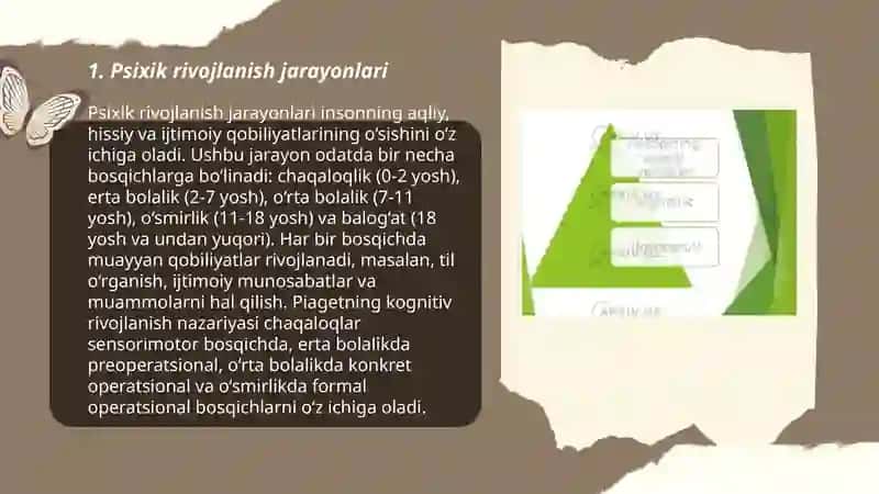 Psixik rivojlanishning asosiy qonuniyatlari 3