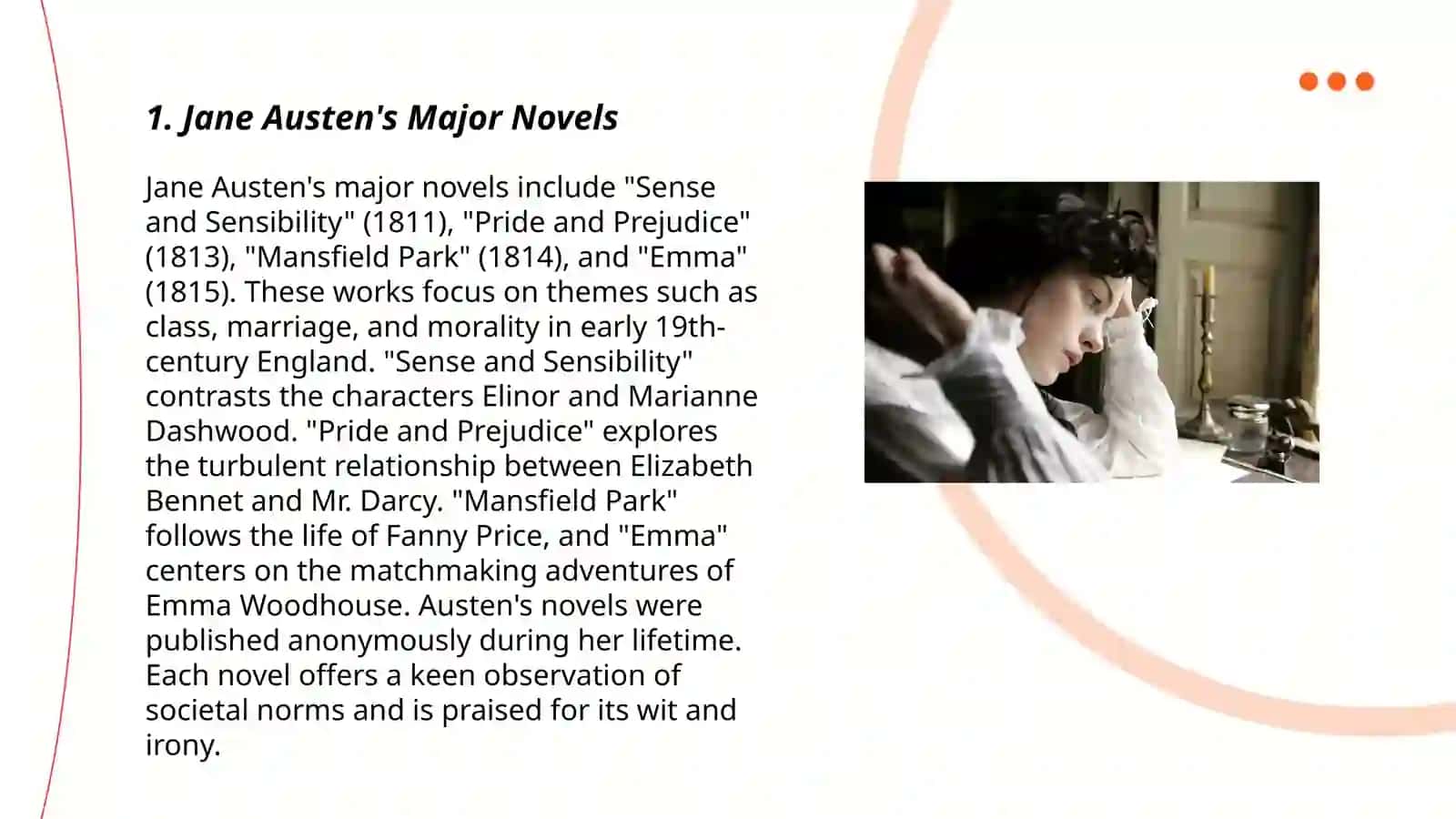 Jane Austen's Major Novels 3