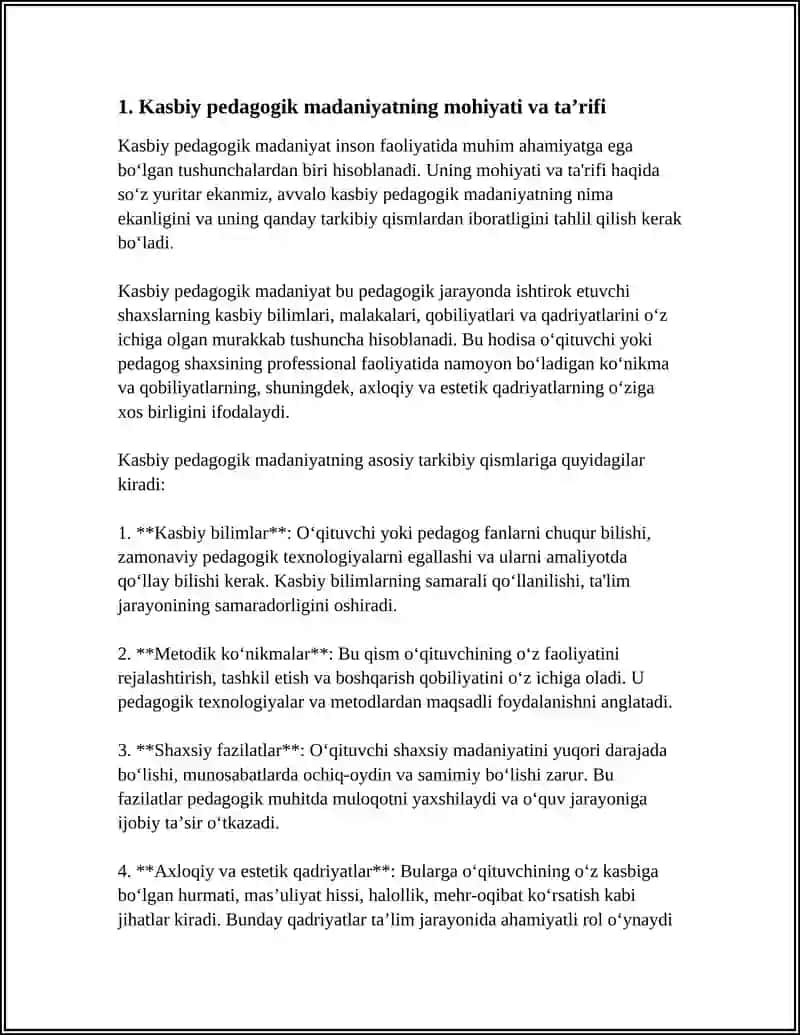 Kasbiy Pedagogik Madaniyat 3