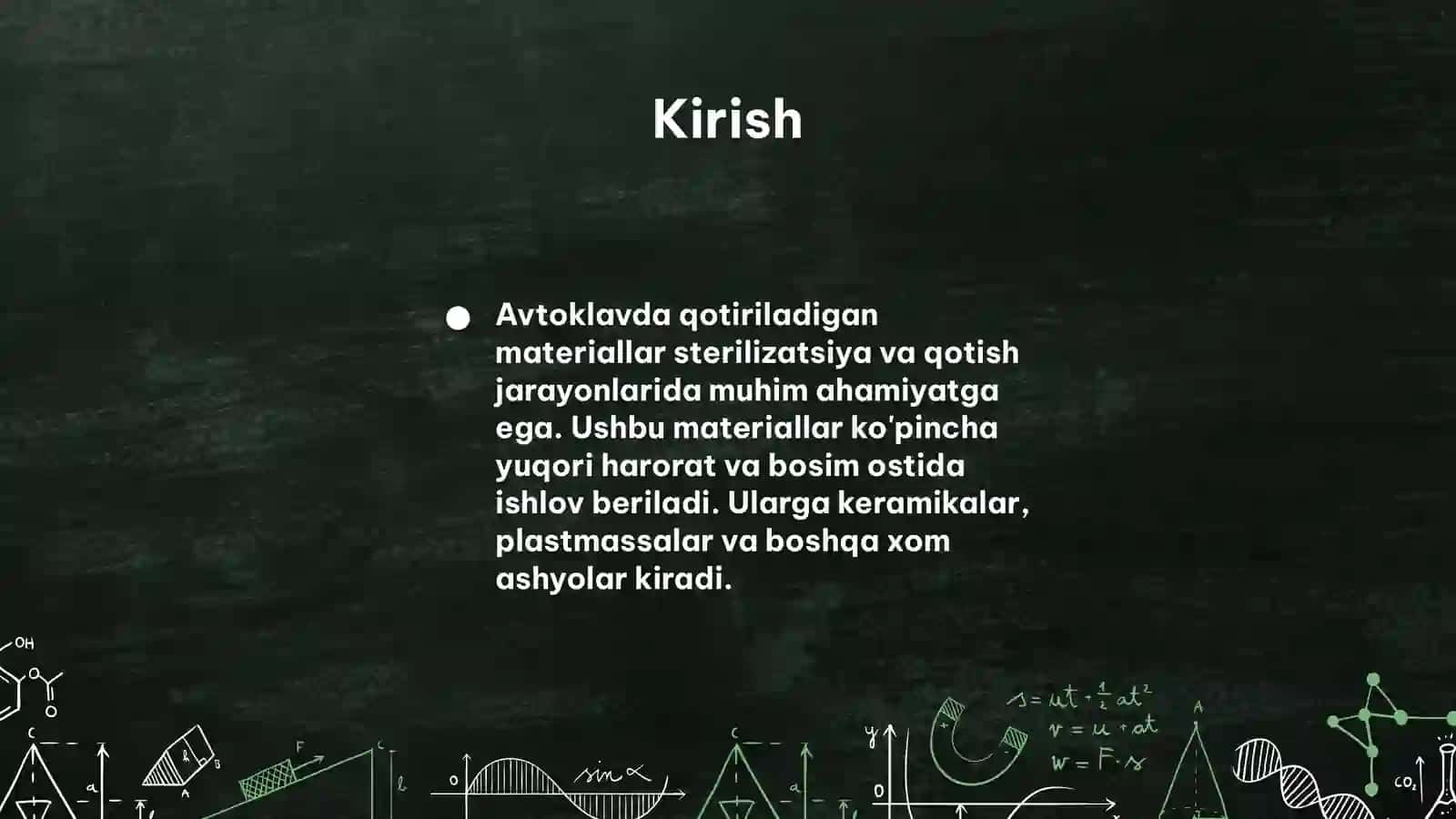 Avtoklavda qotiriladigan materiallarga ishlatiladigan xom ashyolar 3