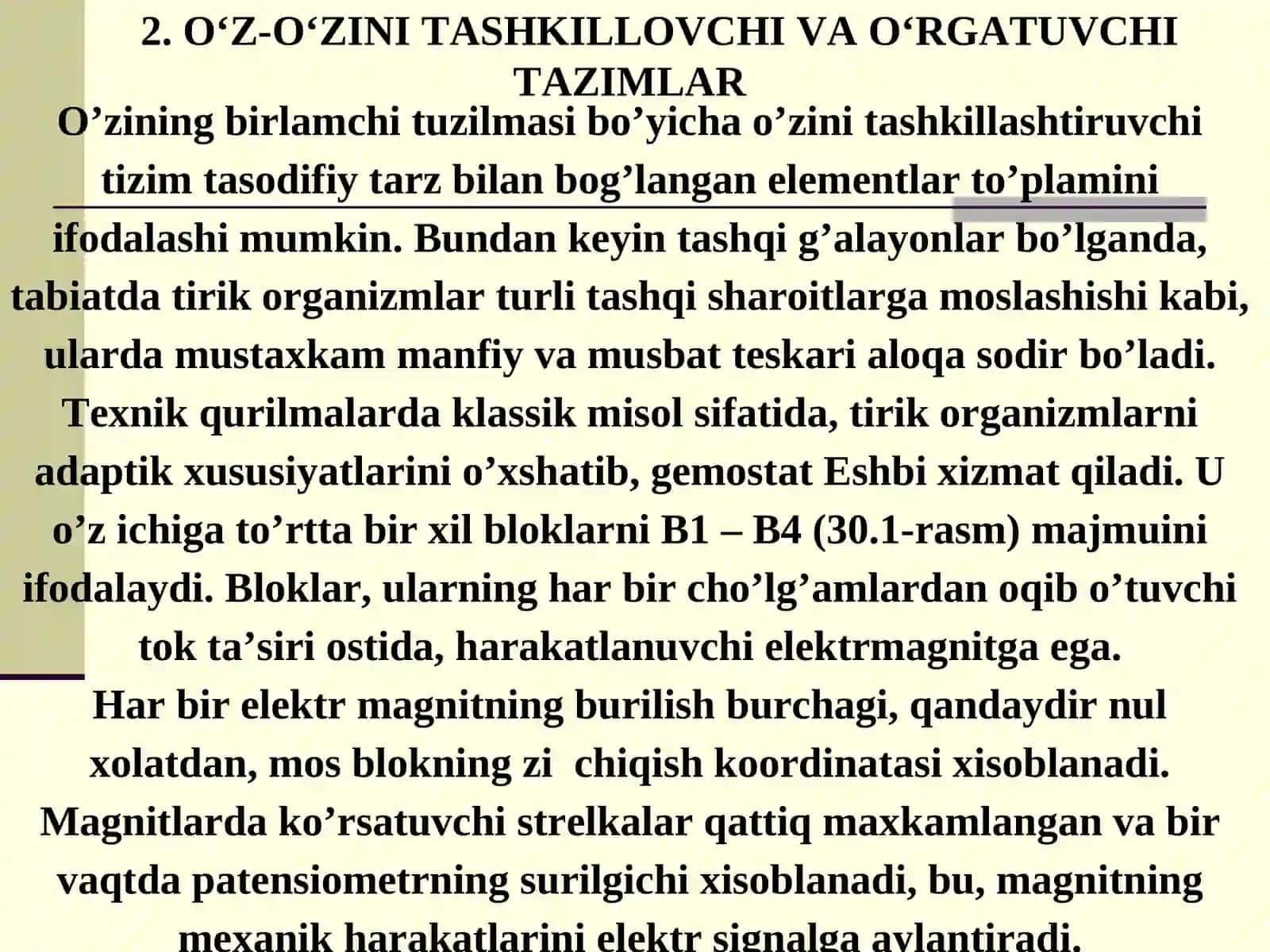 INTELEKTUAL BOSHQARISH TIZIMLARI 3