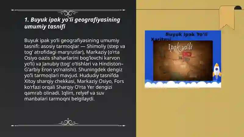 Buyuk ipak yo'li geografiyasi 3