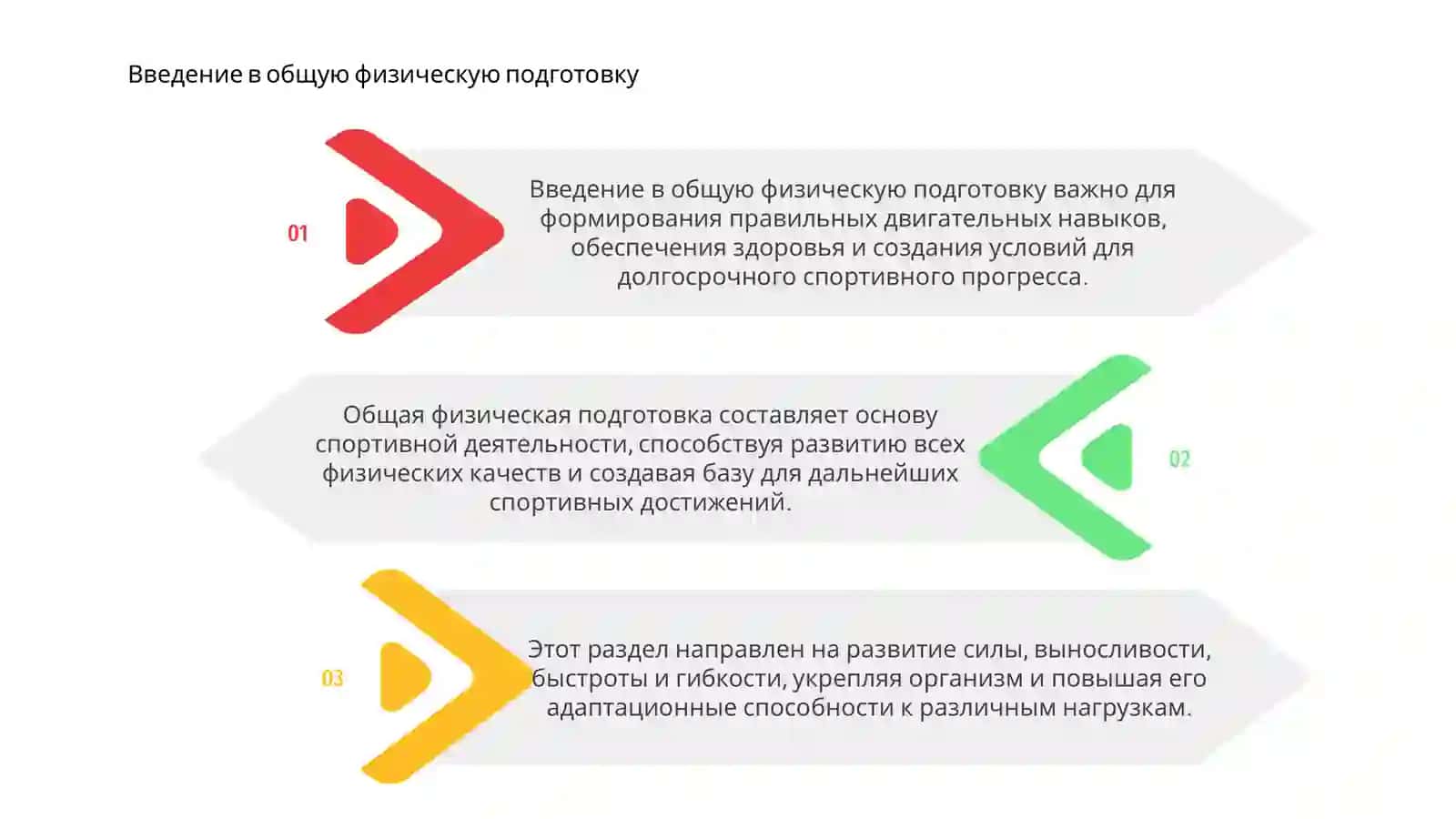Общая физическая подготовка 3