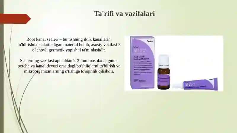 Root kanal sealeri 3