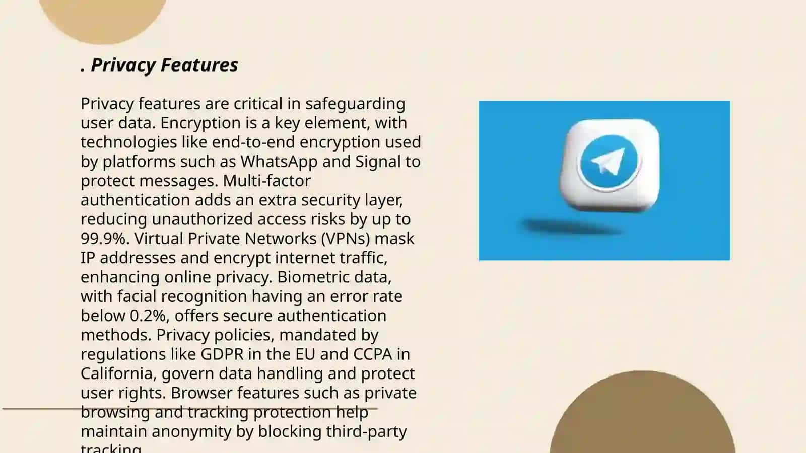 Privacy Features on Social Media Platforms 3