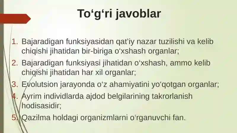 Evolutsiyani isbotlashda biogeografiya fani dalillari 3