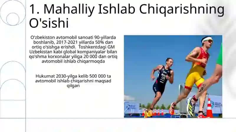 O'zbegistonda avtomabilsozlik sanoatining rivojlanishi 3
