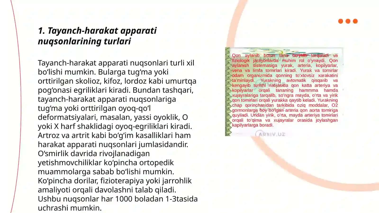 Tayanch-harakat apparati funksonal nuqsoni bo'lgan bolalarning jismoniy tarbiyasi Xo'jayazova Sevinchoy 3